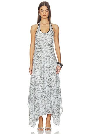 HALTERNECK HANDKERCHIEF ドレス Kate Barton