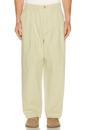 Pintuck Wide Chino Pants KAPPY DESIGN