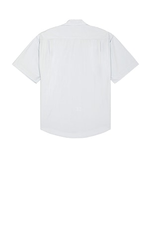 KAPPY DESIGN Relaxed Cotton Shirt in Baby Blue