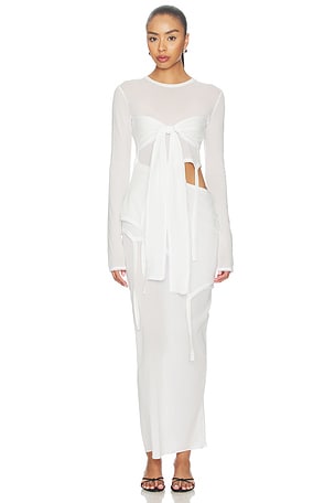 Knit Tie Dress KETTEL ATELIER