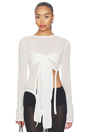 Lena Knit Tie Top KETTEL ATELIER