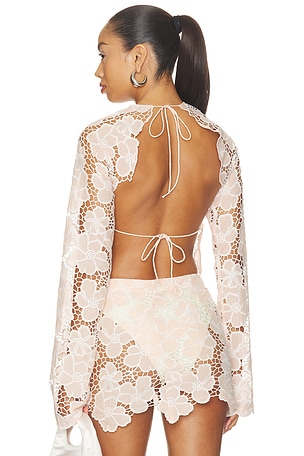 Flora Top in White KETTEL ATELIER