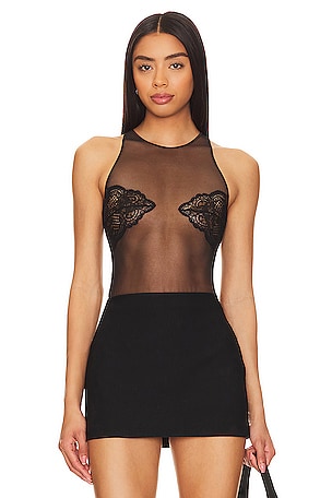 Dahlia Lace Bikini - Onyx Black – comzywear