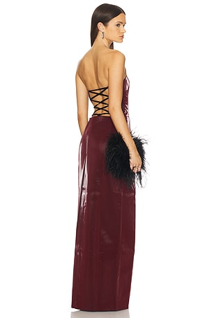 Lilly Red Patent Gown Kim Shui