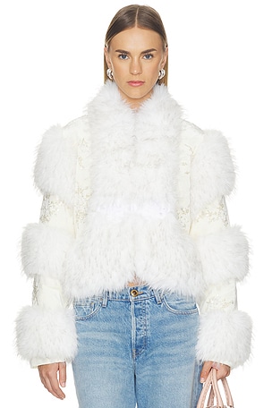 Kyla Faux Fur Coat Kim Shui
