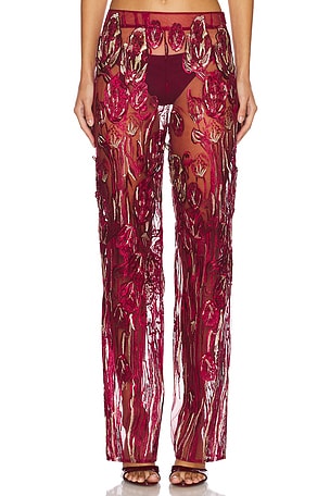 Full Length Embroidered Pants Kim Shui