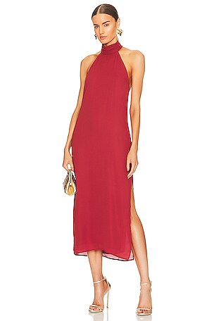Halter Midi Dress Halter Midi Dress