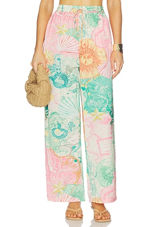 Draw String Resort Wide Leg Pant Kulani Kinis
