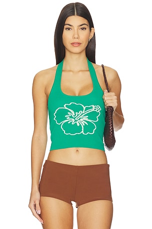 Knit Halter Tank Top Kulani Kinis