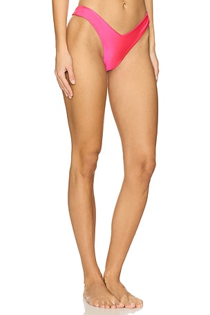 Kulani Kinis Y Cheeky Bikini Bottom in Pink