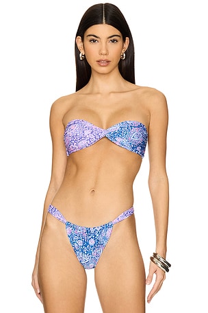 Twist Bandeau Bikini Top Kulani Kinis