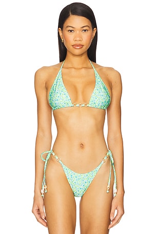 Trio Ring Triangle Bikini Top Kulani Kinis