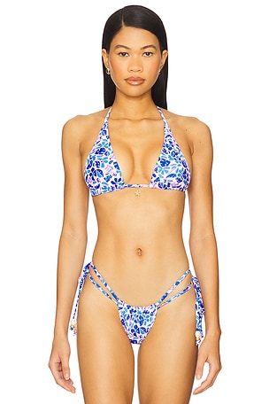 Bind Tie Halter Bikini Top Kulani Kinis