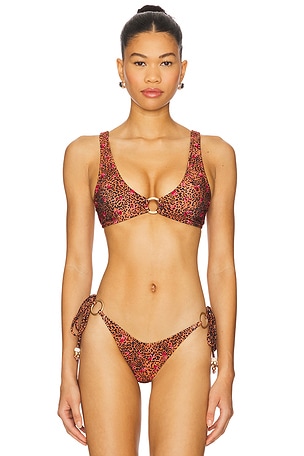 Ring Contour Crop Bikini Top Kulani Kinis