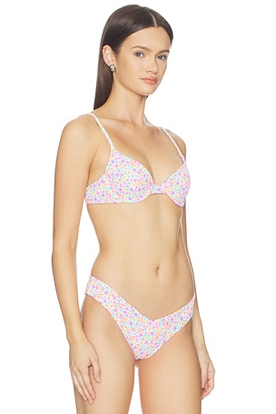 Kulani Kinis Slim Underwire Bikini Top in White