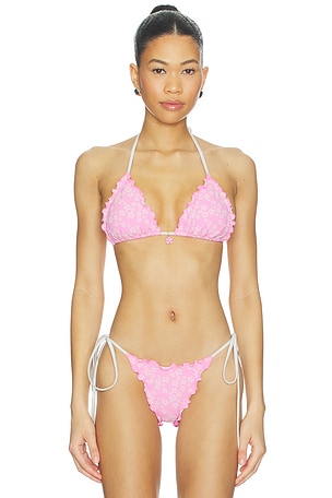 Lettuce Edge Bralette Bikini Top Kulani Kinis