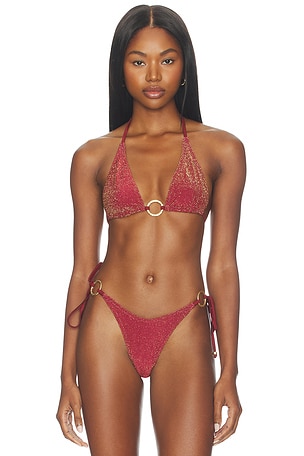 HAUT DE MAILLOT DE BAIN DOS NAGEUR ANNEAU CINNAMON Kulani Kinis