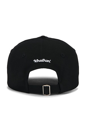 Khalhon Logo Ball Cap in Black