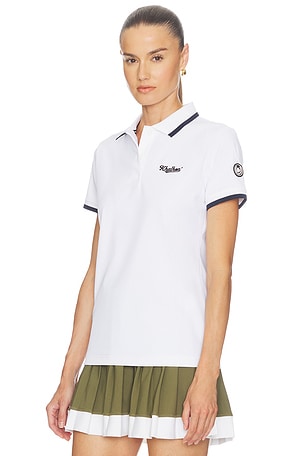 Khalhon TOP POLO SHORT SLEEVE PERFORMANCE POLO TOP en Blanc