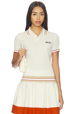 Varsity Tipped Rib Polo Khalhon