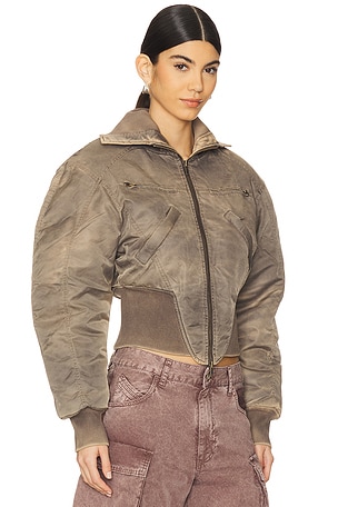KNWLS M-claw Bomber Jacket in Taupe