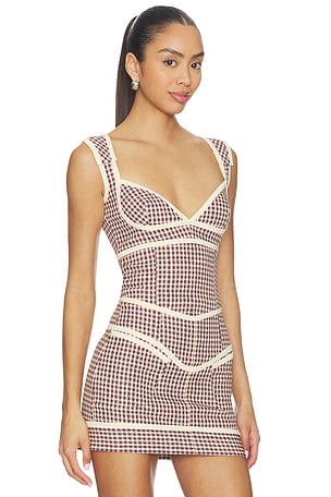 KNWLS Neo Bustier in Red