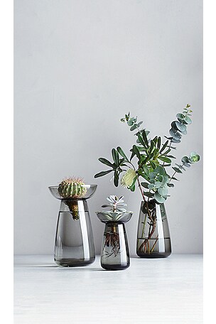 KINTO Aqua Culture Vase in Grey