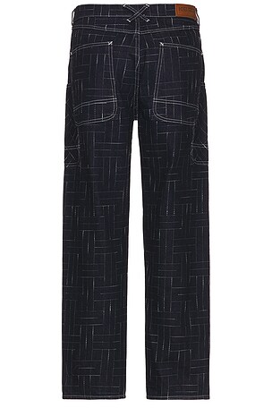 Kenzo Weave Cargo Monkey Fit Jeans in Blue
