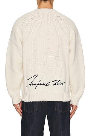 Kenzo Rws Reversible x Futura Jumper in White
