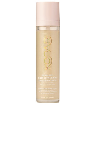 Sunglaze Sheer Setting Mist Sunscreen Spf 50 Kopari