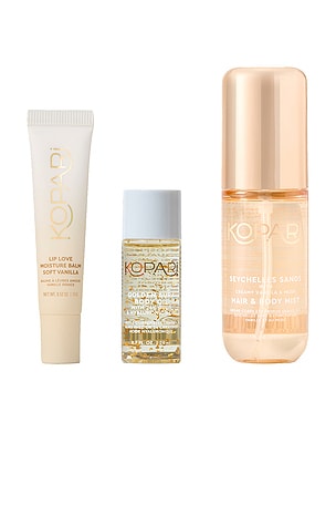 Sunkissed Vanilla Body & Lip Kit Kopari