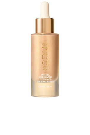 Sun Veil Illuminating Face Elixir Sunscreen SPF Kopari