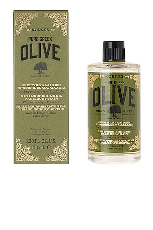 Pure Greek Olive 3-in-1 Nourishing Oil Korres