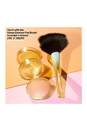 Kosas The Sun Show Glowy Warmth Talc-Free Baked Bronzer in Beauty: NA