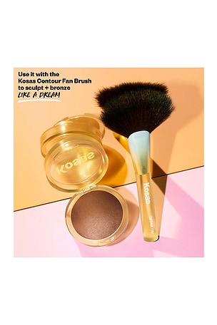 Kosas The Sun Show Glowy Warmth Talc-Free Baked Bronzer in Escape