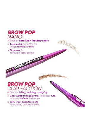 Kosas Brow Pop Nano in Taupe