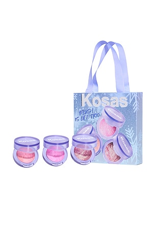 SET VACANCES BAKED BLUSH MINI TRIO Kosas