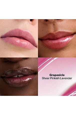 Kosas Wet Lip Oil Plumping Treatment Gloss in Grapesicle