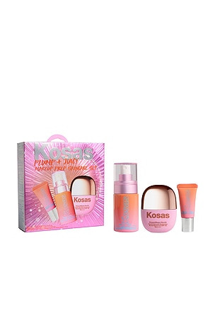 Plump + Juicy Makeup Prep Skincare Set Kosas