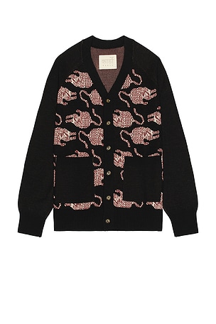 Agamay Knitted Cardigan With Patch Pockets Kardo