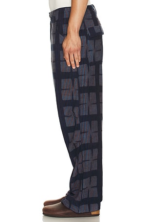 Kardo Drawstring Snow Pant in Blue. Size XL/1X. Also