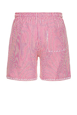 KROST Striped Knit Shorts in Pink