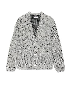 Fuzzy Cardigan Sweater KROST