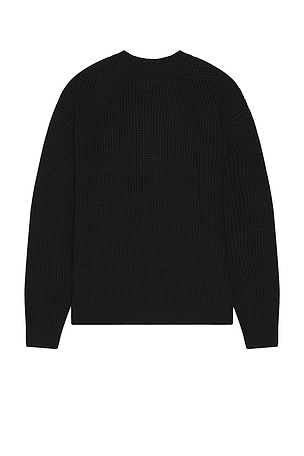 KROST Chunky Crewneck Sweater in Black