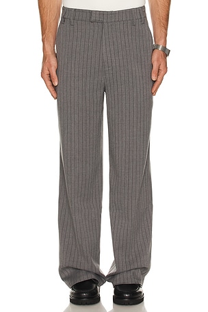Herringbone Pleated Trousers KROST