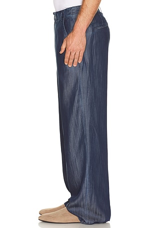KROST Elliot Denim Trouser in Blue. Size S. Also