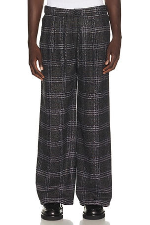 Eco Half-Elastic Plaid Pant KROST