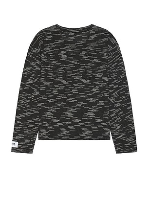 KROST Granite Long Sleeve Tee in Black