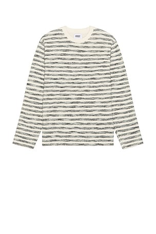 Terry Stripe Long Sleeve Tee KROST