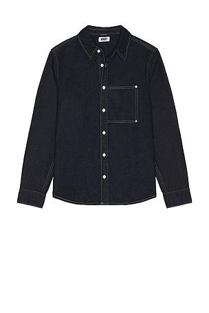 Indigo Denim Rivet Shirt KROST